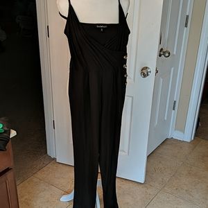 Spaghetti strap black jumper